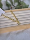14k Taşlı yıldız charm bleklik