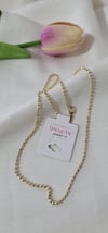 14k xuping dorika kolye