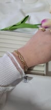 14k xuping taşlı ataç bileklik