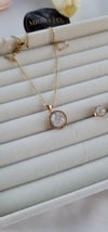 Çelik gold pırıltılı set