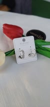 Silver su yolu küpe