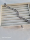 Silver zirkon taşlı retro gurmet bileklik