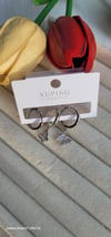 Xuping silver küpe set
