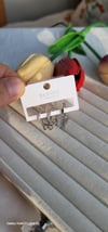 Xuping silver küpe set