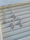 Xuping silver yaylı set