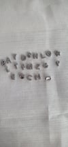 Zirkon taşlı çelik charm