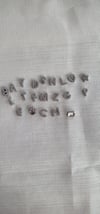 Zirkon taşlı çelik charm