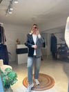 kapişonlu kaşe blazer