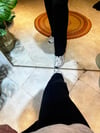 siyah düz paça eşofman