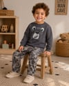 AYICIK DETAYLI GRİ 2'Lİ TAKIM