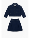 Denim Etek Ceket Takım