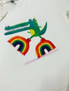 LACOSTE 2'Lİ TAKIM-BEYAZ/YEŞİL