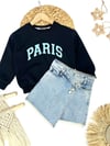 Paris Baskılı Sweat