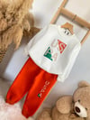 USPA POLO 2'Lİ TAKIM-TURUNCU/BEYAZ