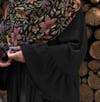 Kolları Fırfırlı Ayrobin Elbise