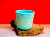 MANDALA MUG AQUA GREEN