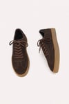 Bruno Erkek Hakiki Deri Süet Sneaker - Kahverengi Günlük Casual Ayakkabı