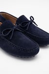 Erkek Laciver Süet Bağcıklı Driver Loafer Günlük Casual Ayakkabı - Glader