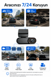Vivatech 2026 4G Akıllı Araç İçi Kamera - 3MP Canlı Görüntülü Araç Takip Sistemi, Google Maps GPS 1080P (+5 GB Sim Kart)
