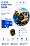 Vivatech O-Kam 128GB U3 Class 10 Micro SD Hafıza Kartı - Yüksek Hızlı Kamera Uyumlu Depolama Kartı