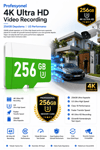 Vivatech O-Kam 256GB U3 Class 10 Micro SD Hafıza Kartı - Yüksek Hızlı Kamera Uyumlu Depolama Kartı