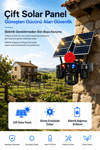 Vivatech OK336 4G Çift Solar Panelli Güvenlik Kamerası - Premium Serisi 12MP 4 Kameralı Gece Görüşlü Akıllı Kamera