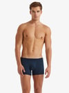 Erkek Modal Elastan Boxer Silver - Lacivert