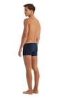 Erkek Modal Elastan Boxer Silver - Lacivert