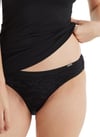 Kadın Dantelli Külot Comfort Classics - Siyah
