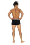 U.s Polo Assn. 80528 Erkek Pamuklu 3'lü Boxer-Siyah&Bordo&Baskılı