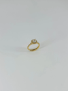 14 K Gold Kaplama Zirkon Taşlı Yüzük