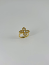 14 K Gold Kaplama Zirkon Taşlı Yüzük