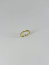 14 K Gold Kaplama Zirkon Taşlı Yüzük