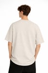 Bear2 - Oversize Tişört BEJ