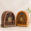 Bluetooth Taşınabilir Hoparlör - FM Radyo, USB/TF MP3, Şarjlı, İbreli Nostalji