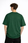 Blurry - Oversize Erkek Tişört HAKI