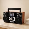 Güneş Enerjili Bluetooth Şarjlı Taşınabilir Hoparlör (FM / MP3 / USB / TF)