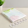 PVC Banyo Duş Perdesi 90x180 cm - 2'li, 12 Halka