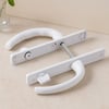 PVC Kilitli Banyo/WC Kapı Kolu Beyaz