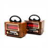 Şarjlı Retro Bluetooth Hoparlör - FM Radyo, USB/TF MP3 Çalar