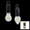 Solar USB Şarjlı Seyyar Kamp Lambası (Mandallı Kancalı, 3 Kademe)
