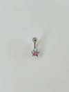 Yıldız Detaylı Göbek Piercing