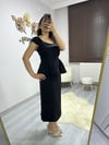 Amore Premium Seri Etek Bluz Takım Siyah