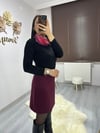 lamineli bordo etek