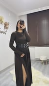 pileli yırtmaç detay etek