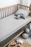 %100 pamuk Renforce Bebek Lastikli Çarşaf Set 70x140-15 - GRİ