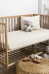 %100 pamuk Renforce Bebek Lastikli Çarşaf Set 70x140-15 - EKRU