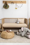 %100 pamuk Renforce Bebek Lastikli Çarşaf Set 70x140-15 -BEJ