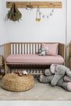 %100 pamuk Renforce Bebek Lastikli Çarşaf Set 70x140-15 - PEMBE