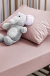 %100 pamuk Renforce Bebek Lastikli Çarşaf Set 70x140-15 - PEMBE